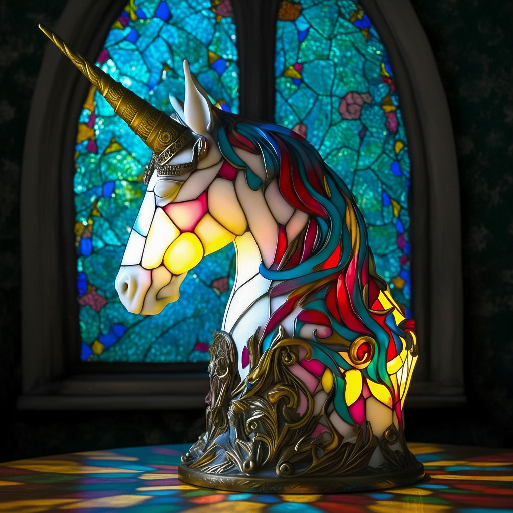 Luna Eenhoorn Lamp