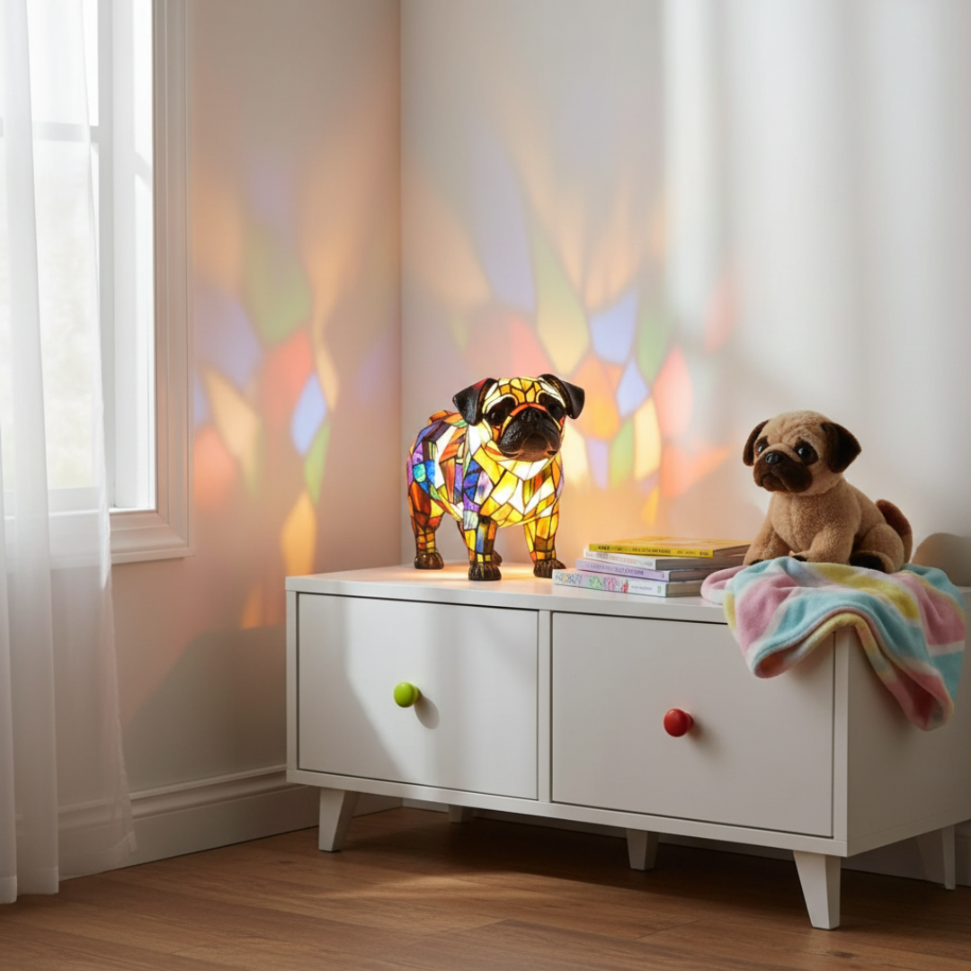 Mops Licht Lamp