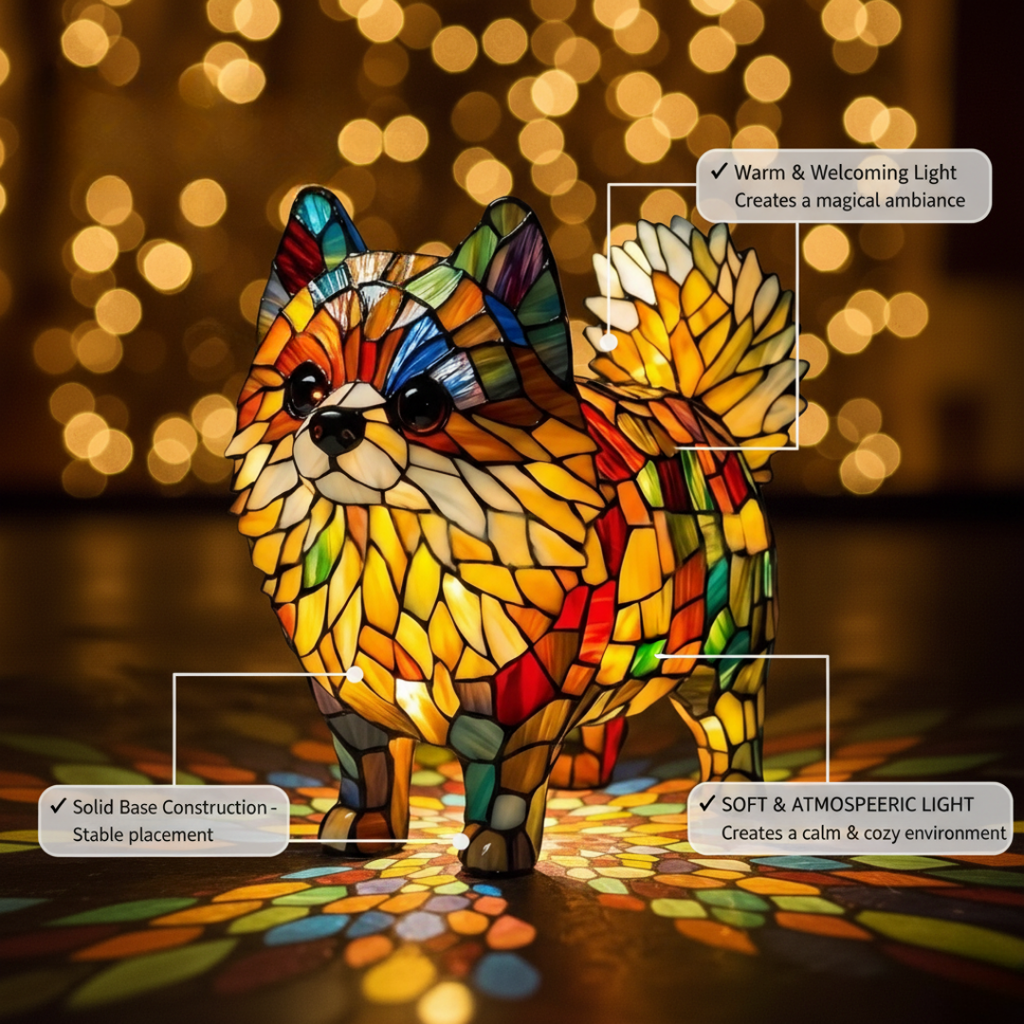 Vibrant Pomeranian