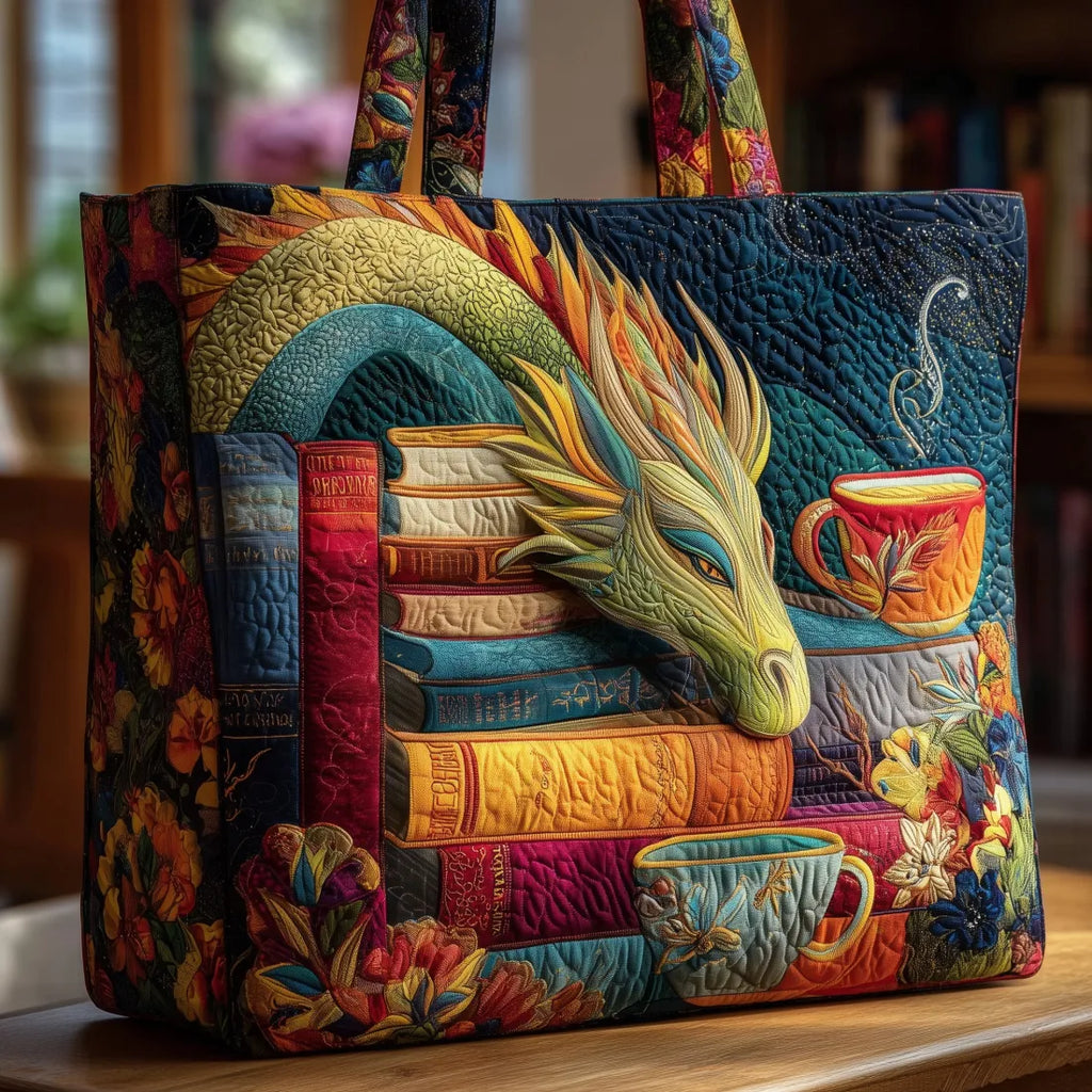 Dragon Érudit Sac Fait Main