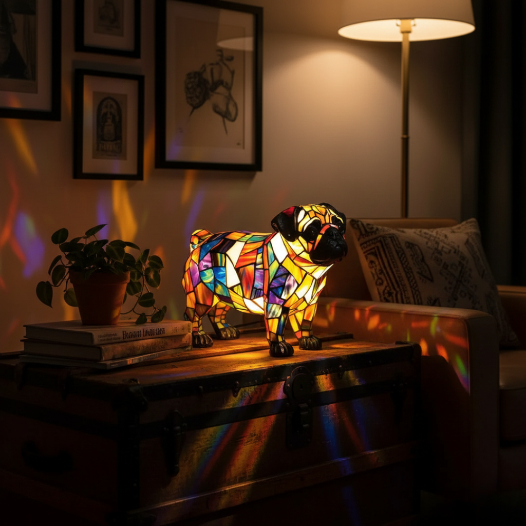 Mops Licht Lamp