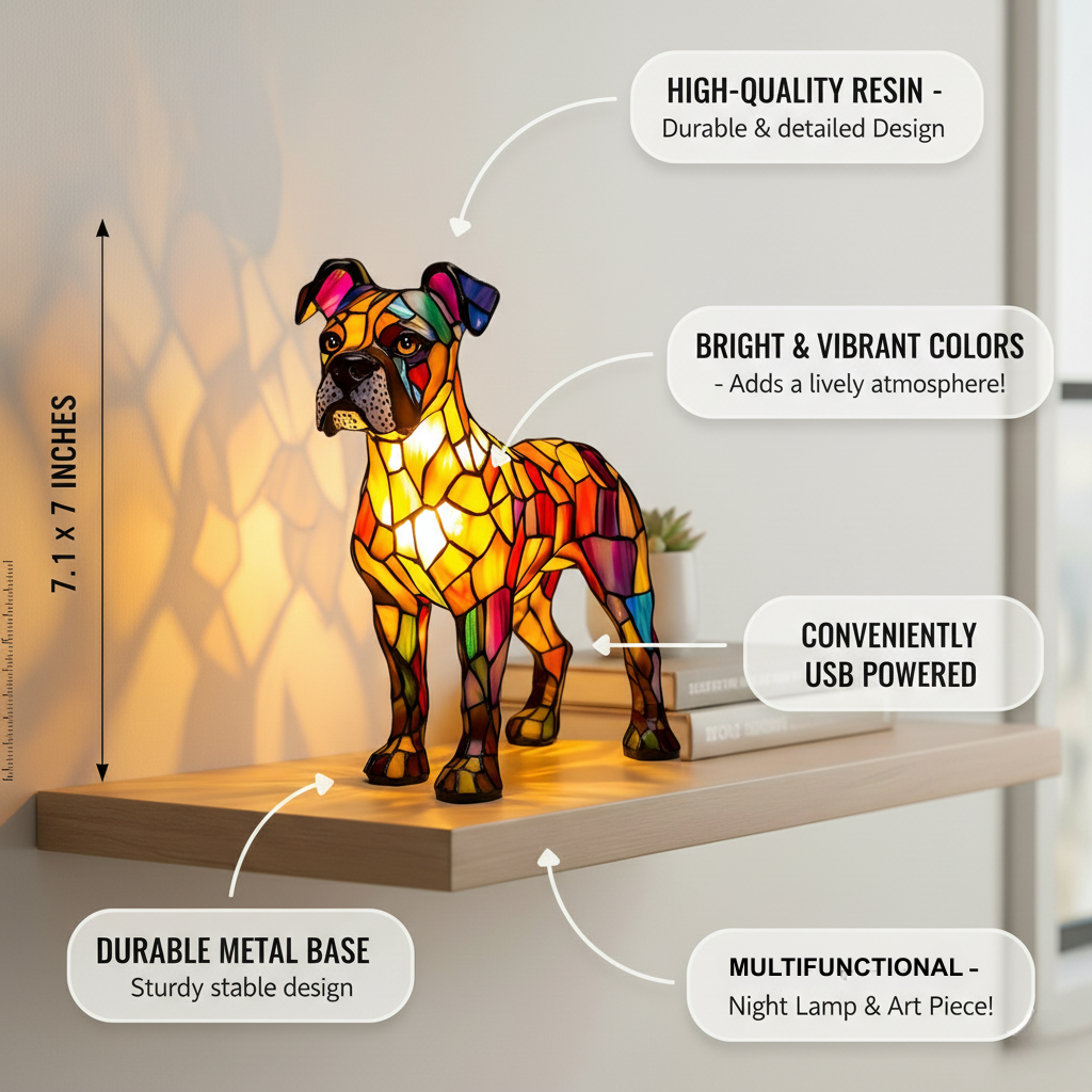 Bliksemhond Lamp
