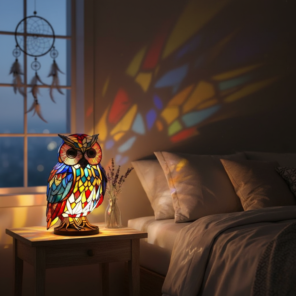 Hibou Sage Lampe