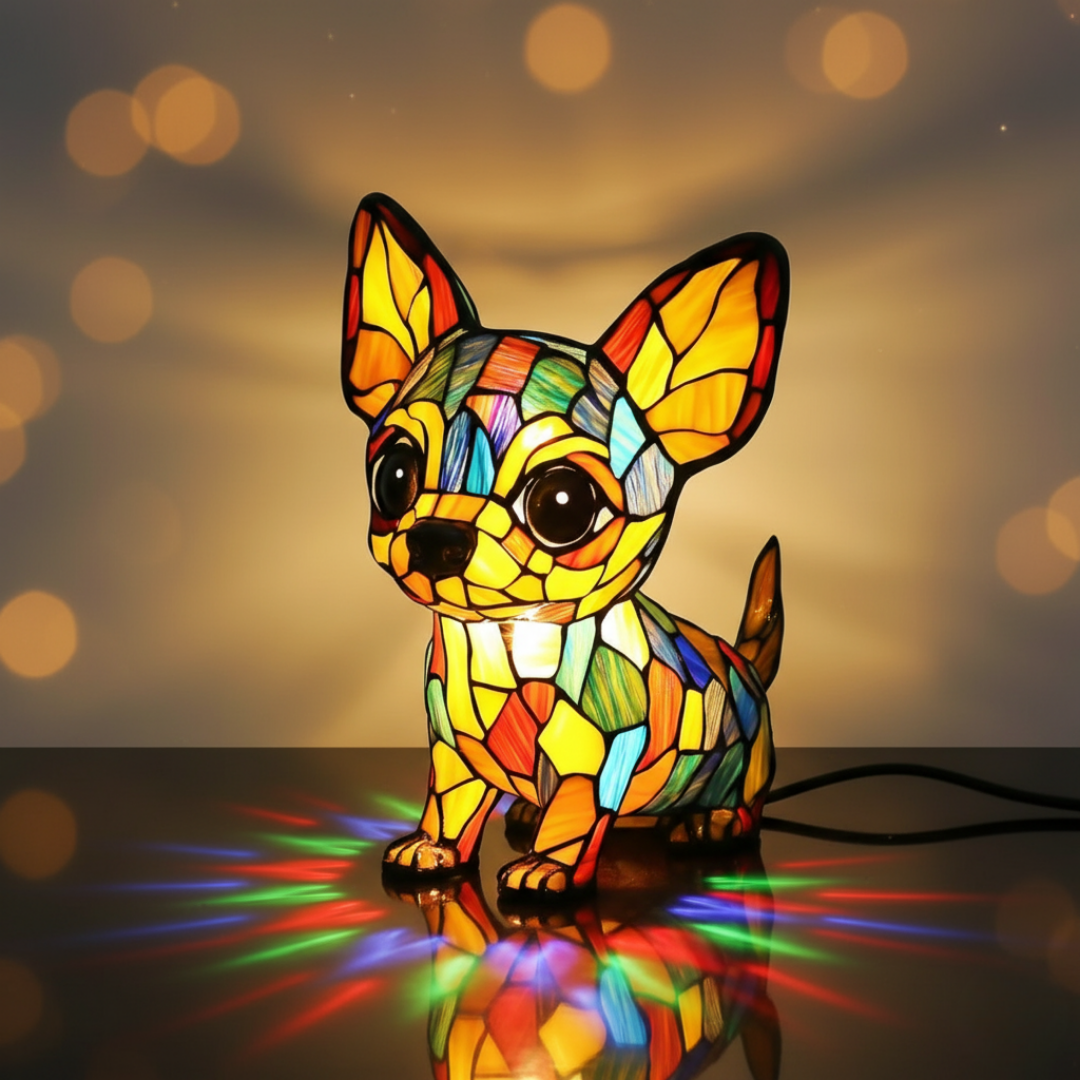 Chihuahua Charme Lamp