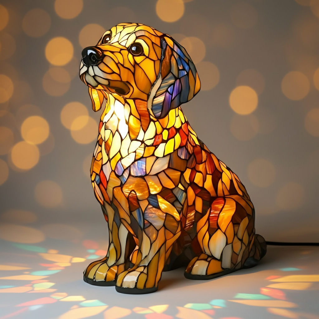 Buddy Golden Lamp