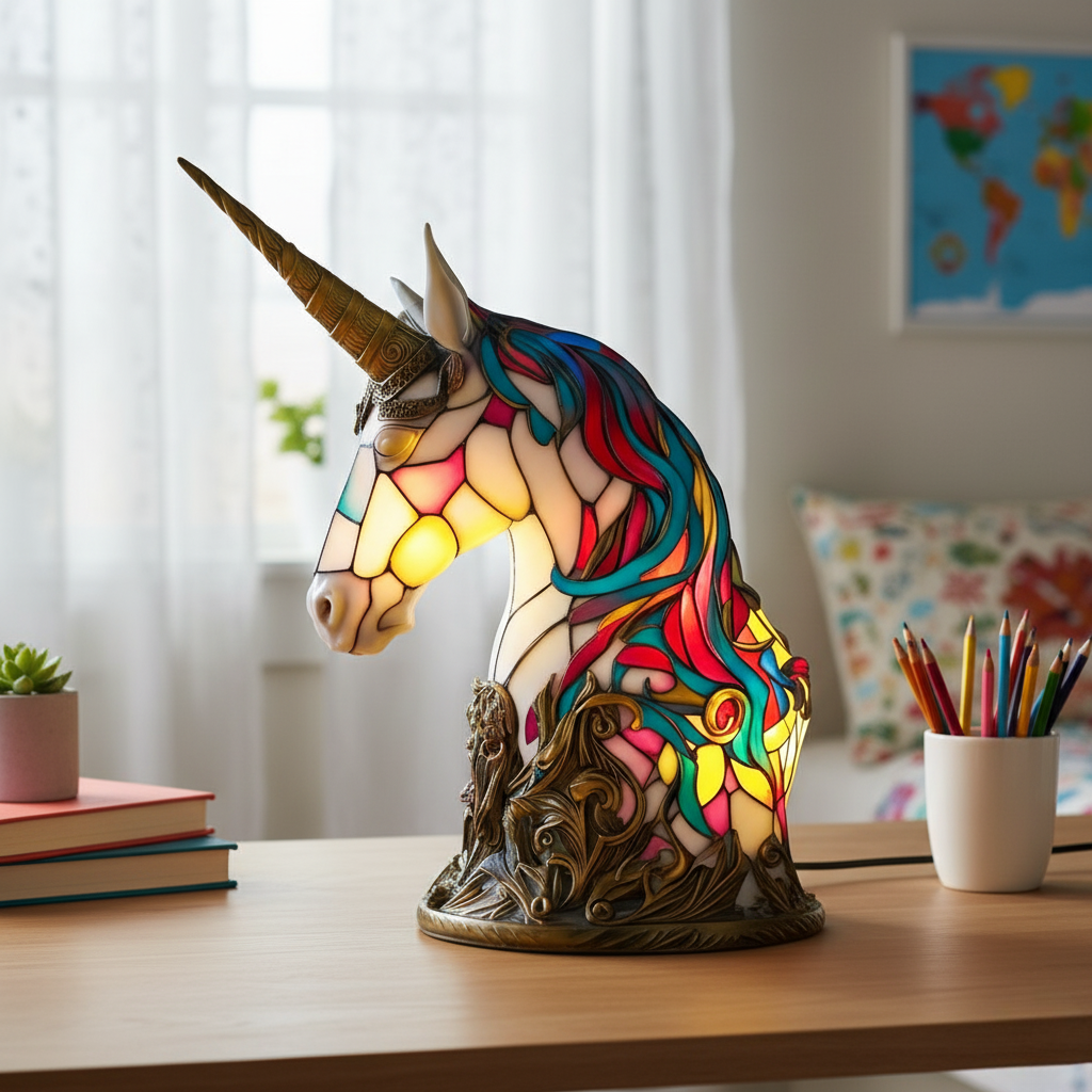 Luna Licorne Lampe