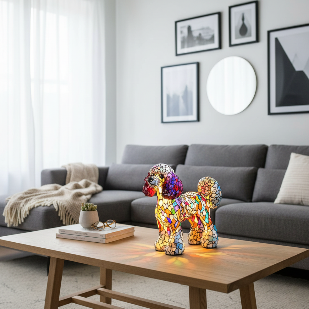 Cristal de Flamme Lampe