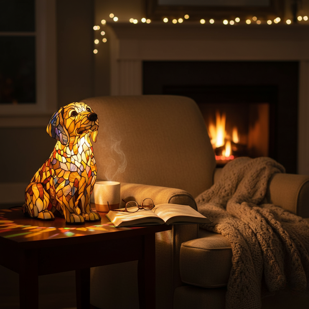 Buddy Golden Lamp