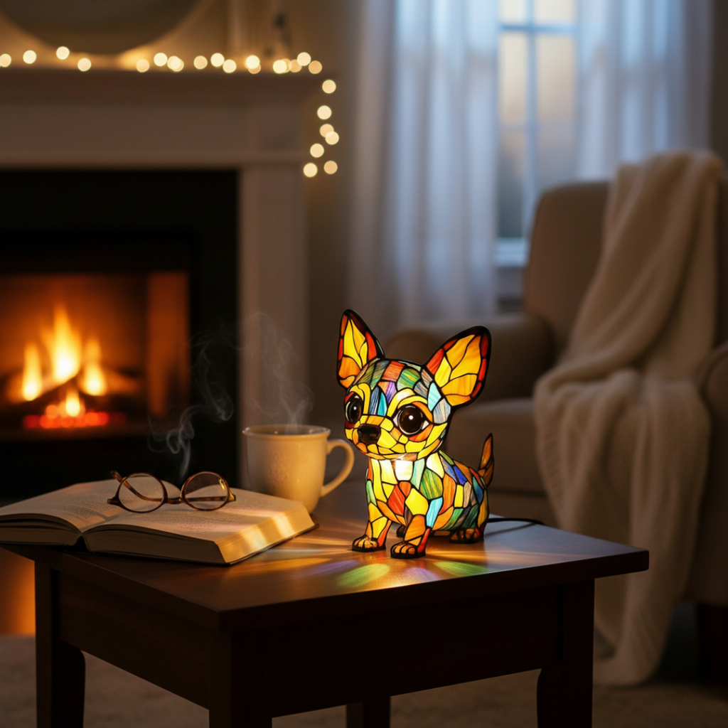 Chihuahua Charme Lamp