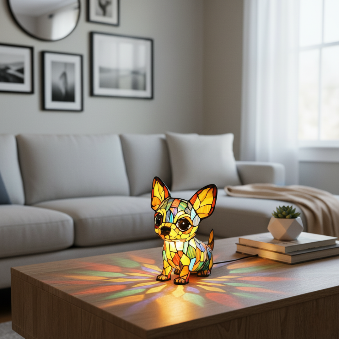 Chihuahua Charme Lamp