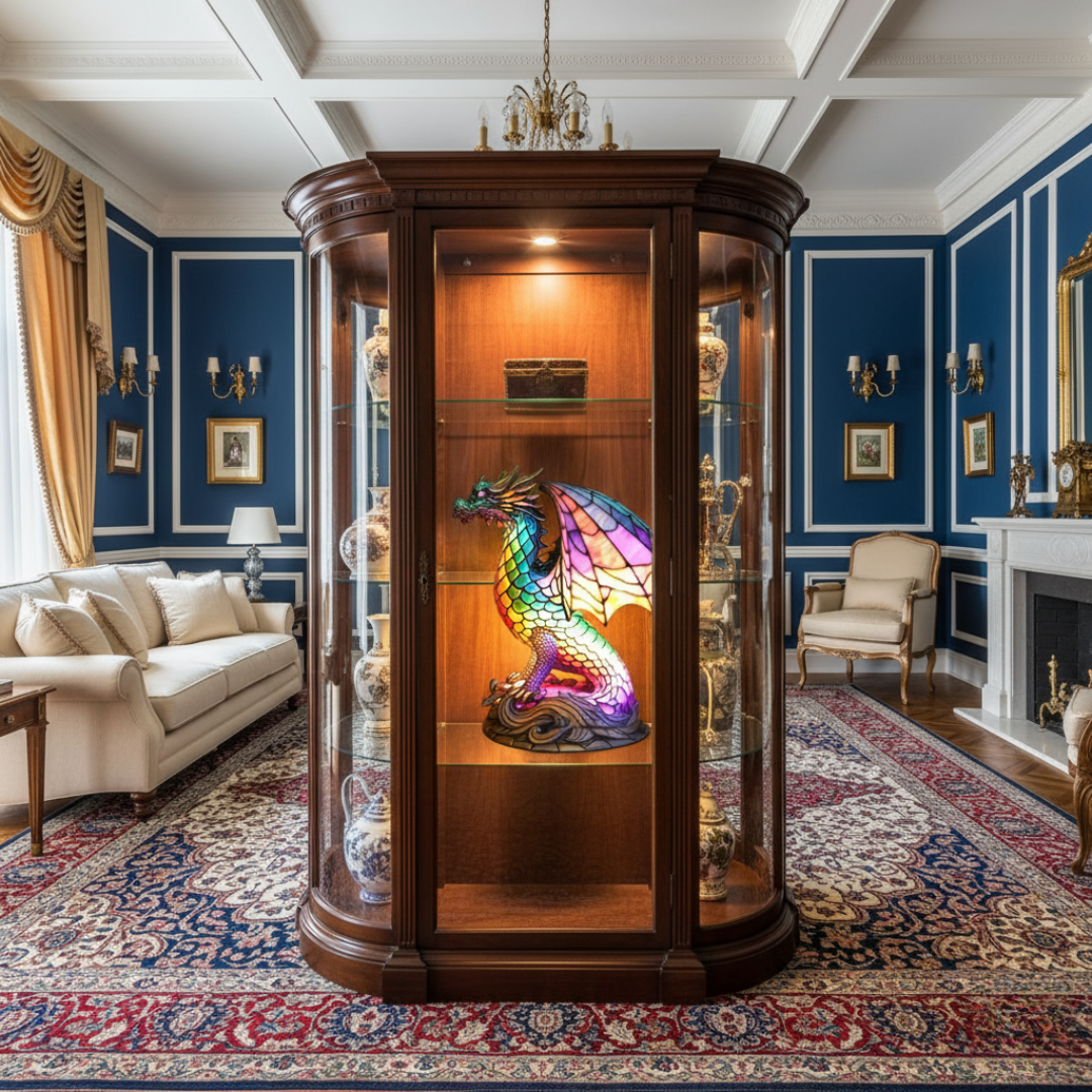 Enchanted Dragon Lamp Wammes