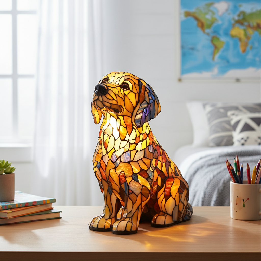Buddy Golden Lamp