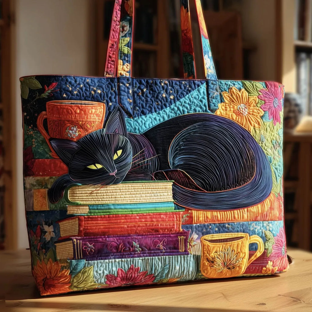 Boekenplankkat Handgemaakte Tas