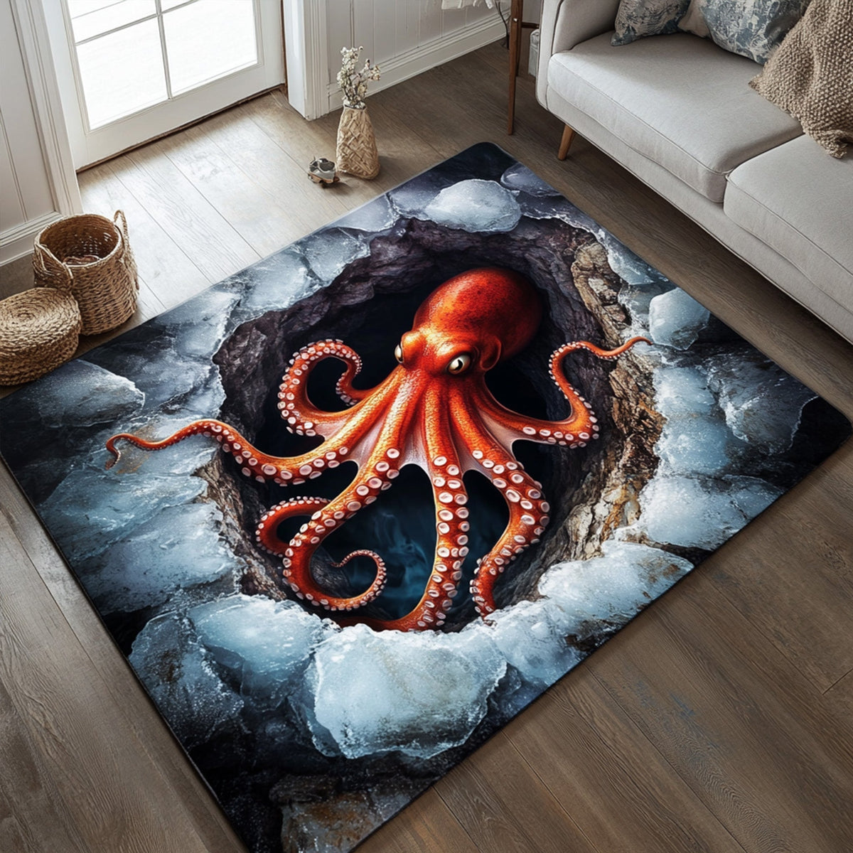 Tapis Vagabond des abysses – dans un intérieur chaleureux