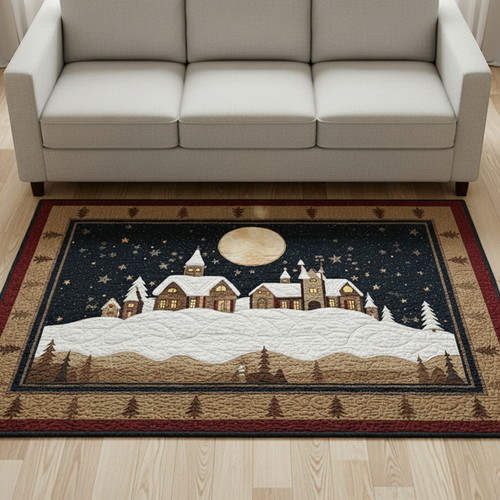 Tapis Village alpin – dans un intérieur chaleureux