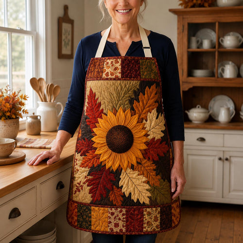 Tablier de cuisine matelassé Récolte d'Automne