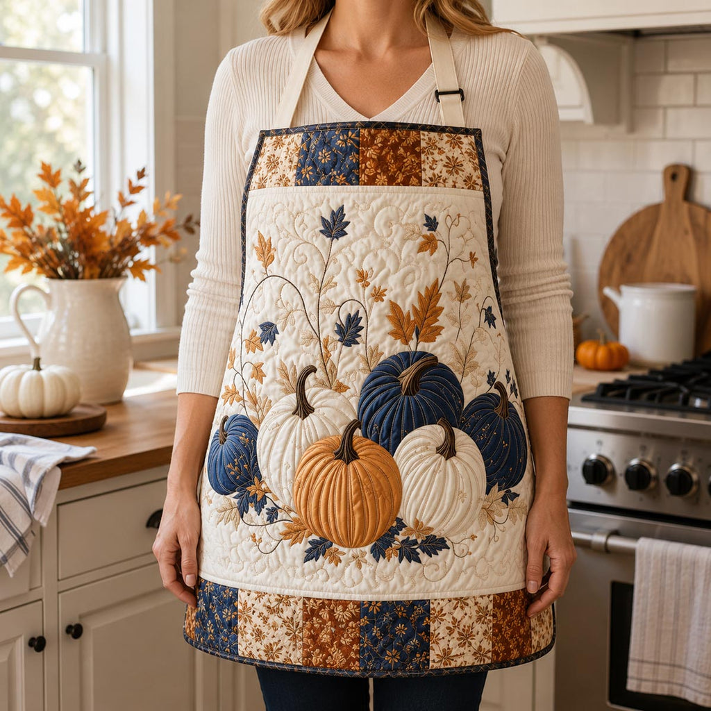 Tablier de cuisine matelassé Soleil d'Automne