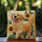 Gouden Design gewatteerde tote bag