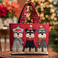 Schnauzer Trio Handgemaakte Tas