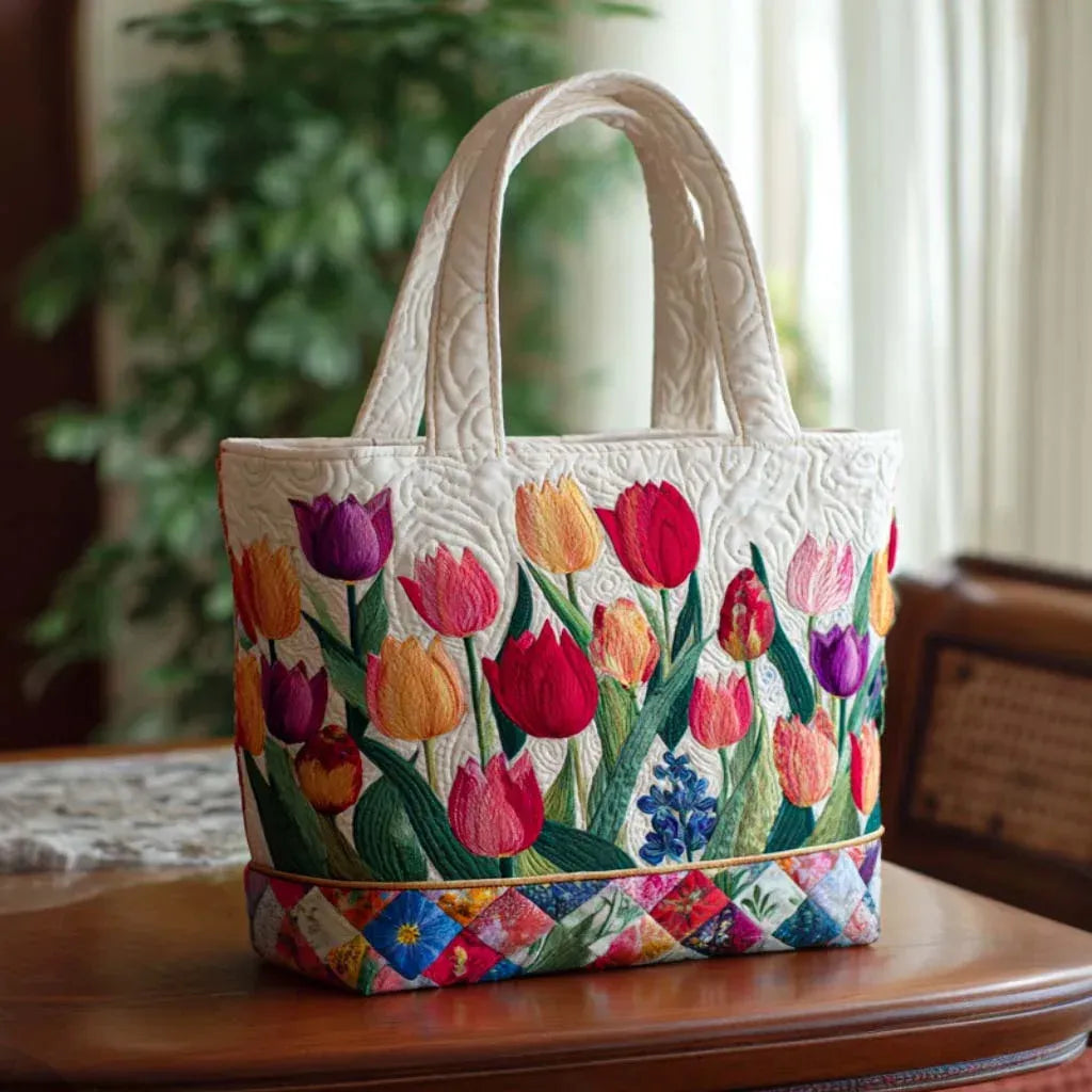 Quilted Tote Bag