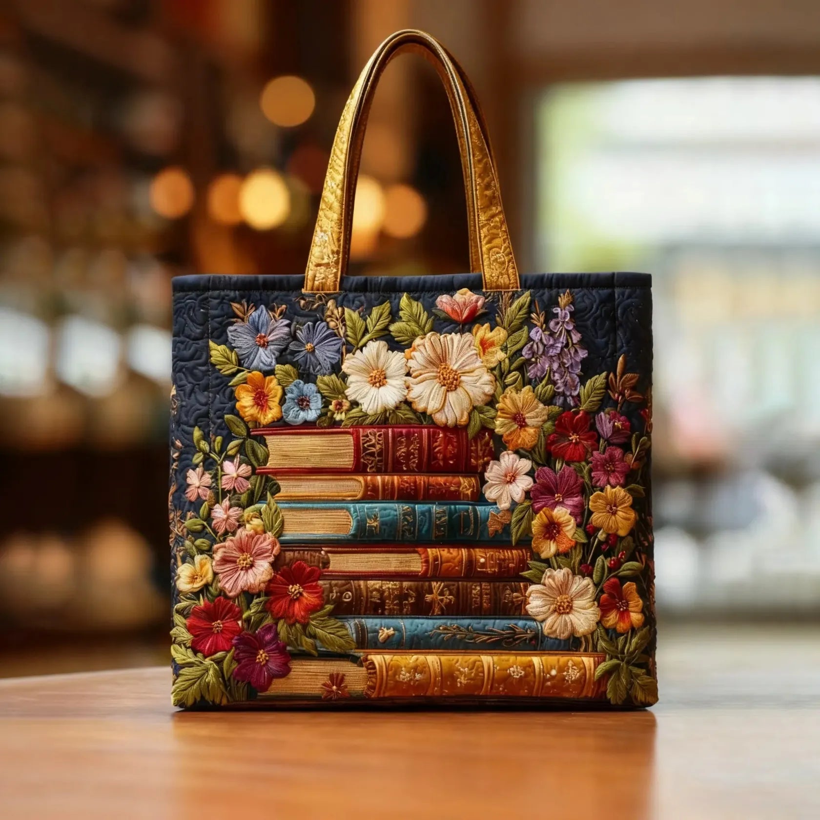 Rose & Chapitre Sac Fait Main