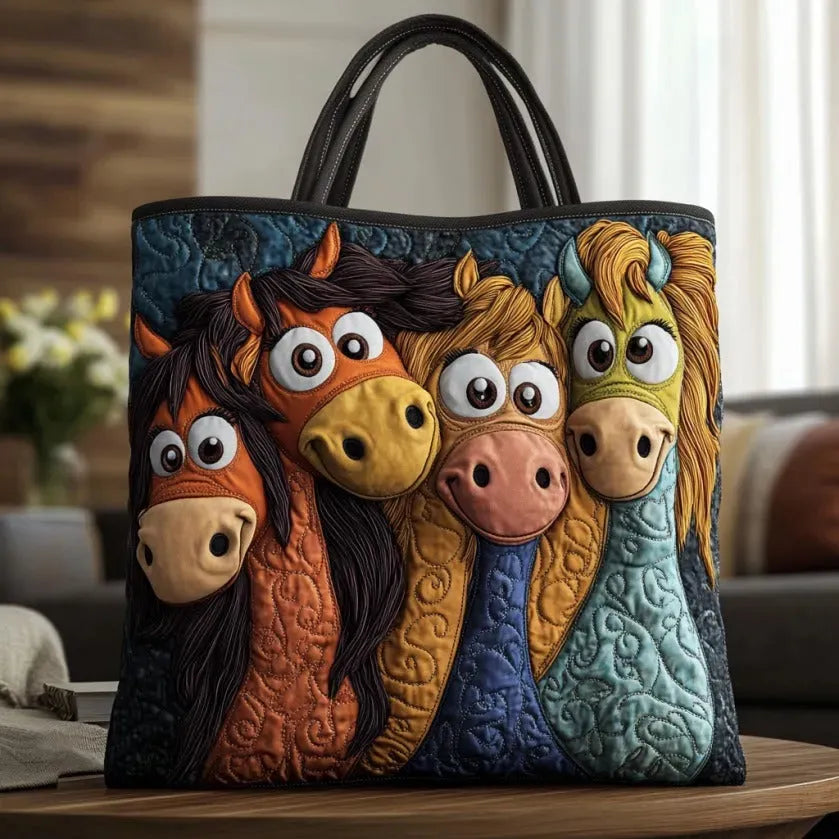 Danse des Prés Tote Bag Artisanal
