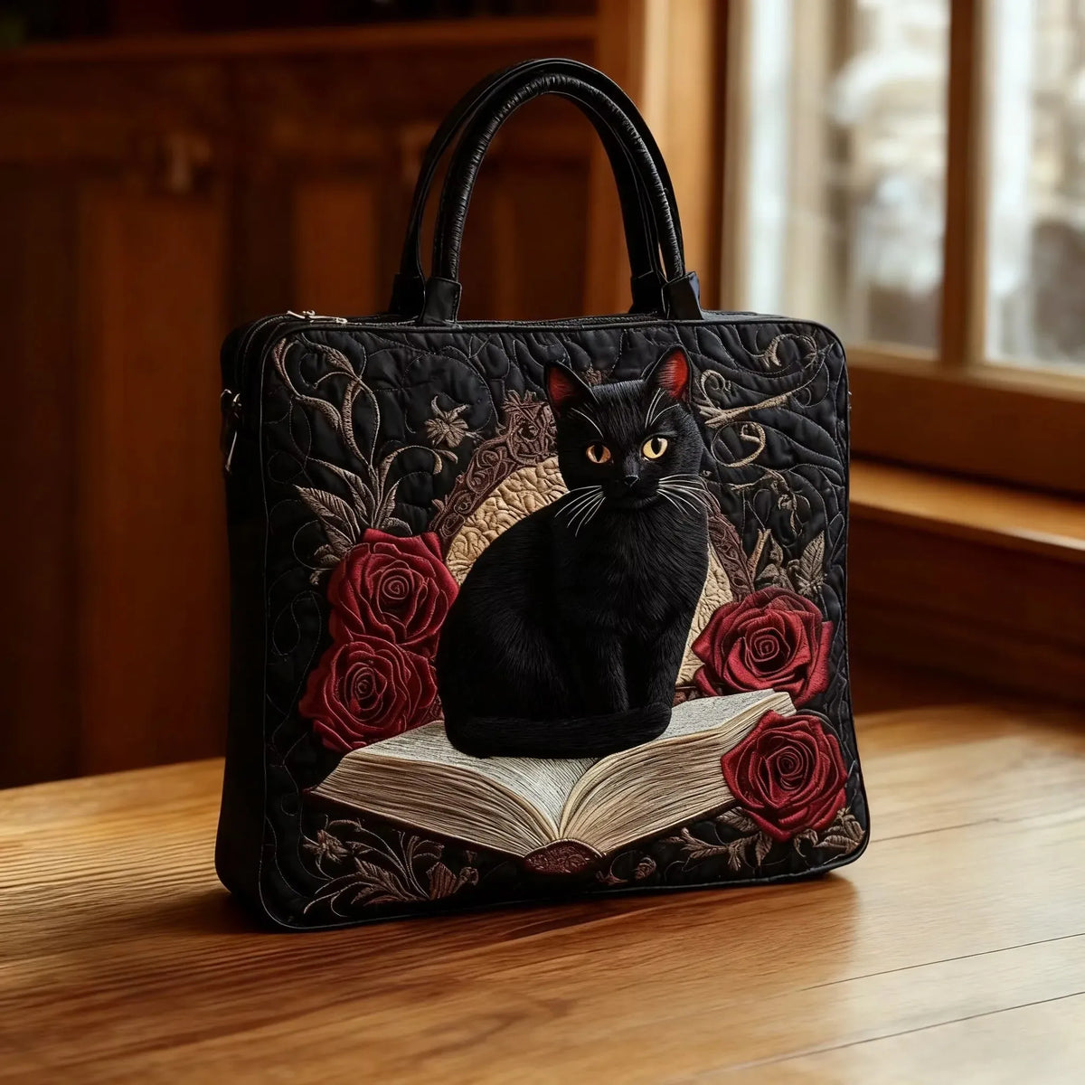 Érudit de Minuit Sac Artisanal Matelassé