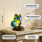 Lampe animale Aile Azurée Papillon avec les caractéristiques du produit