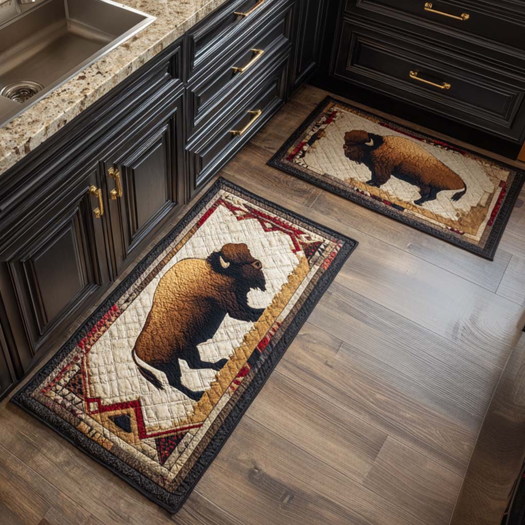Lot de tapis de cuisine Esprit du Buffle