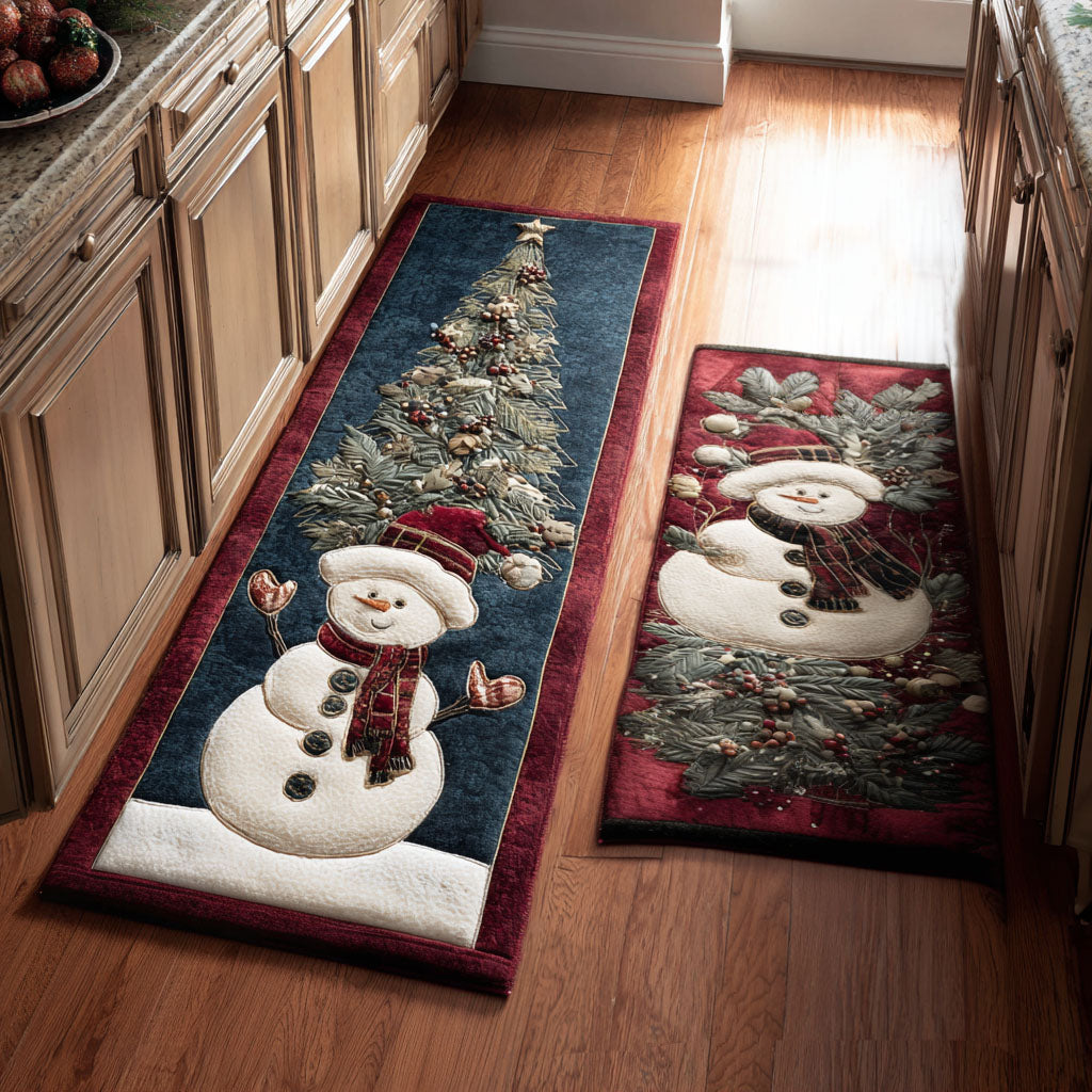 Lot de tapis de cuisine Joie Givrée
