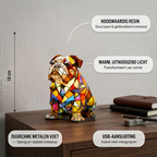 Elegante Bulldog dierenlamp met productkenmerken