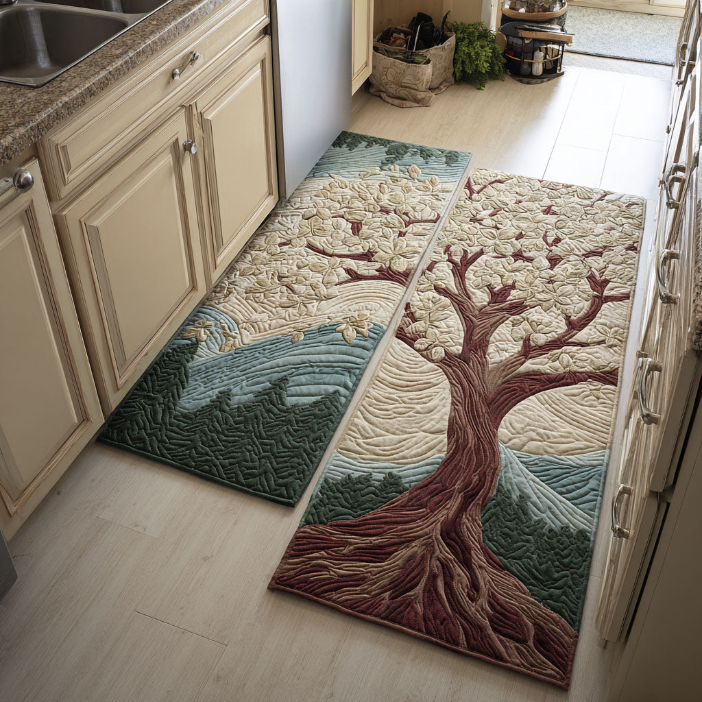 Lot de tapis de cuisine Branche Éternelle
