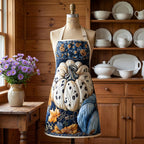 Tablier de cuisine matelassé Bouquet d'Automne