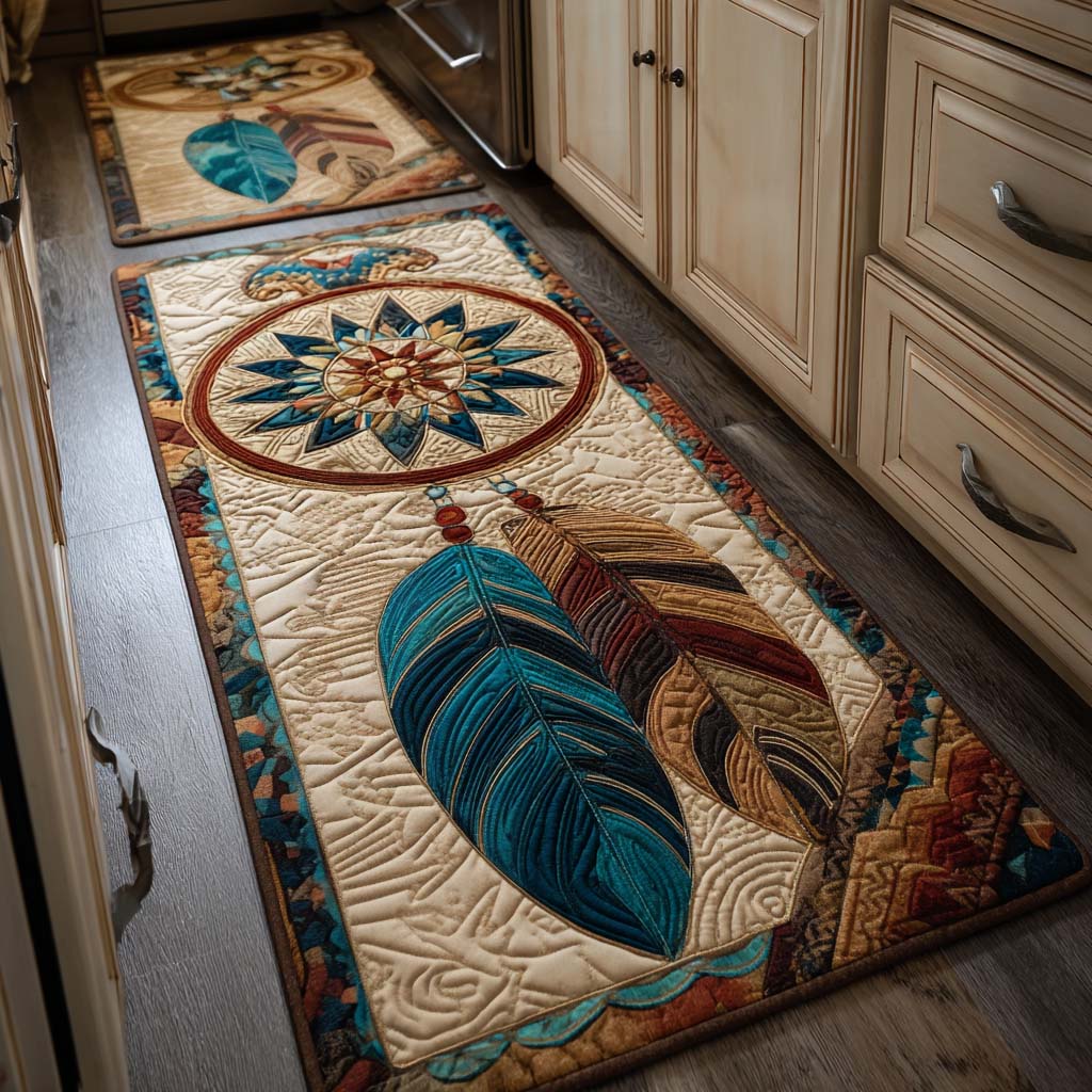 Lot de tapis de cuisine Rêveur de Plumes