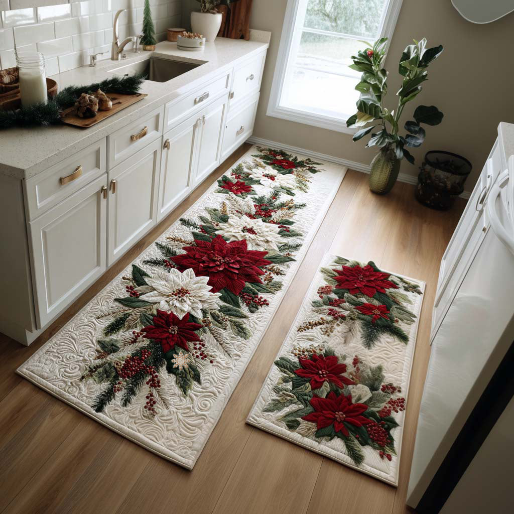 Lot de tapis de cuisine Joie Festive