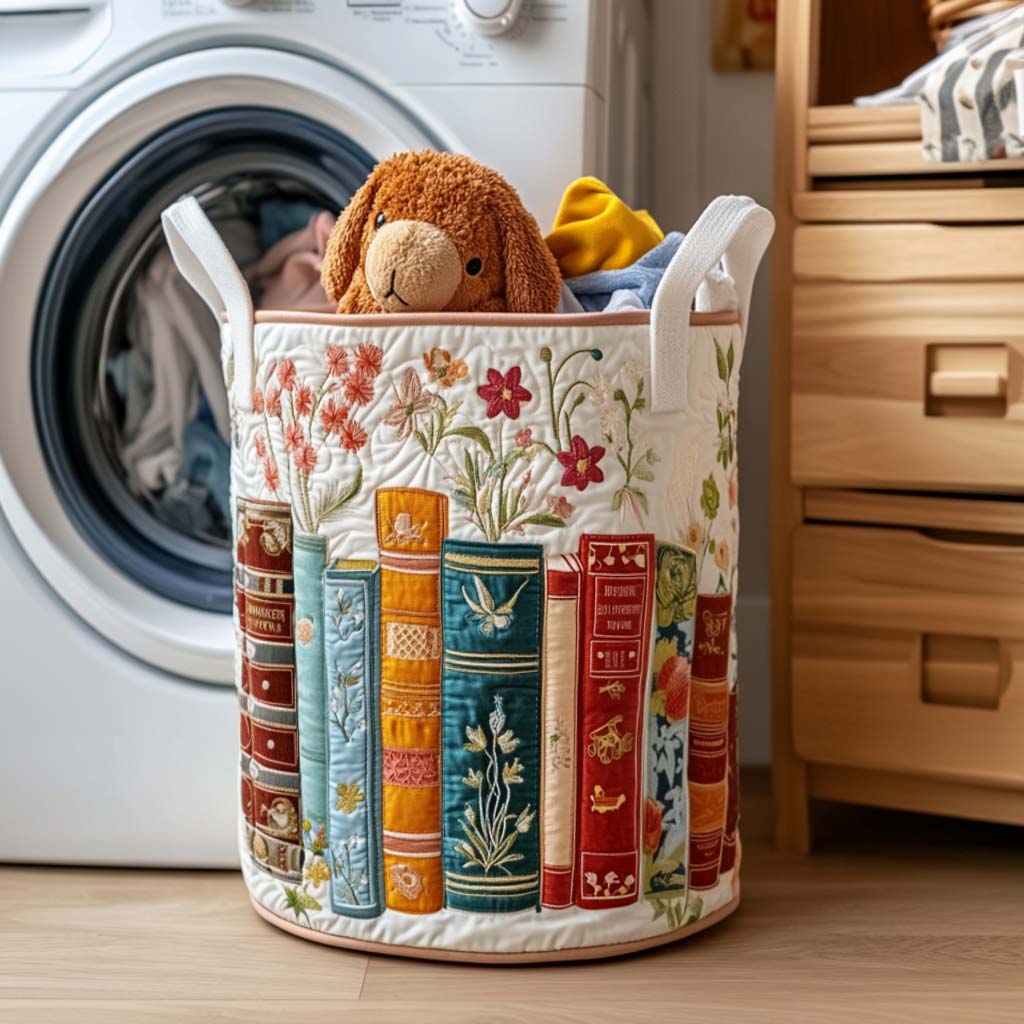 Gewatteerde wasmand Wegdromen in verhalen