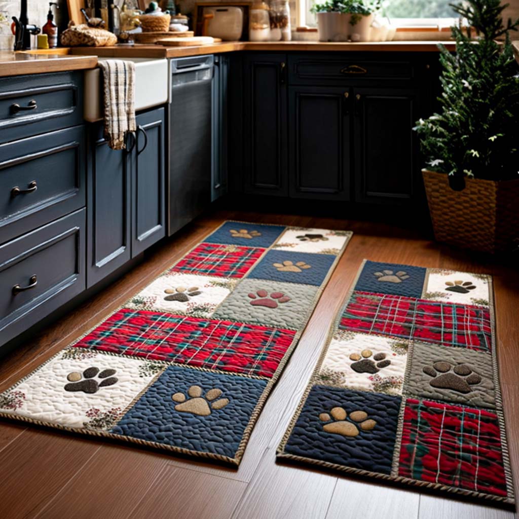 Lot de tapis de cuisine Douce Patte