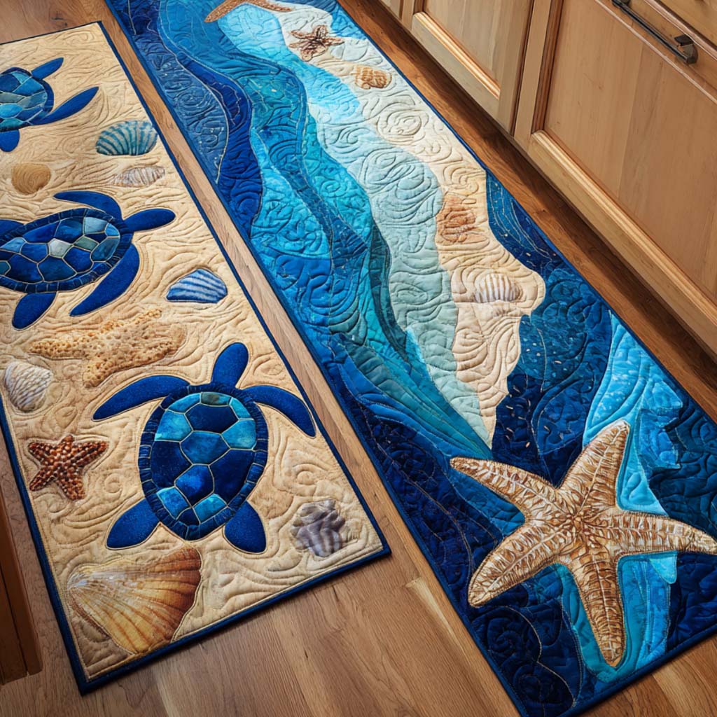 Lot de tapis de cuisine Doux Nageur