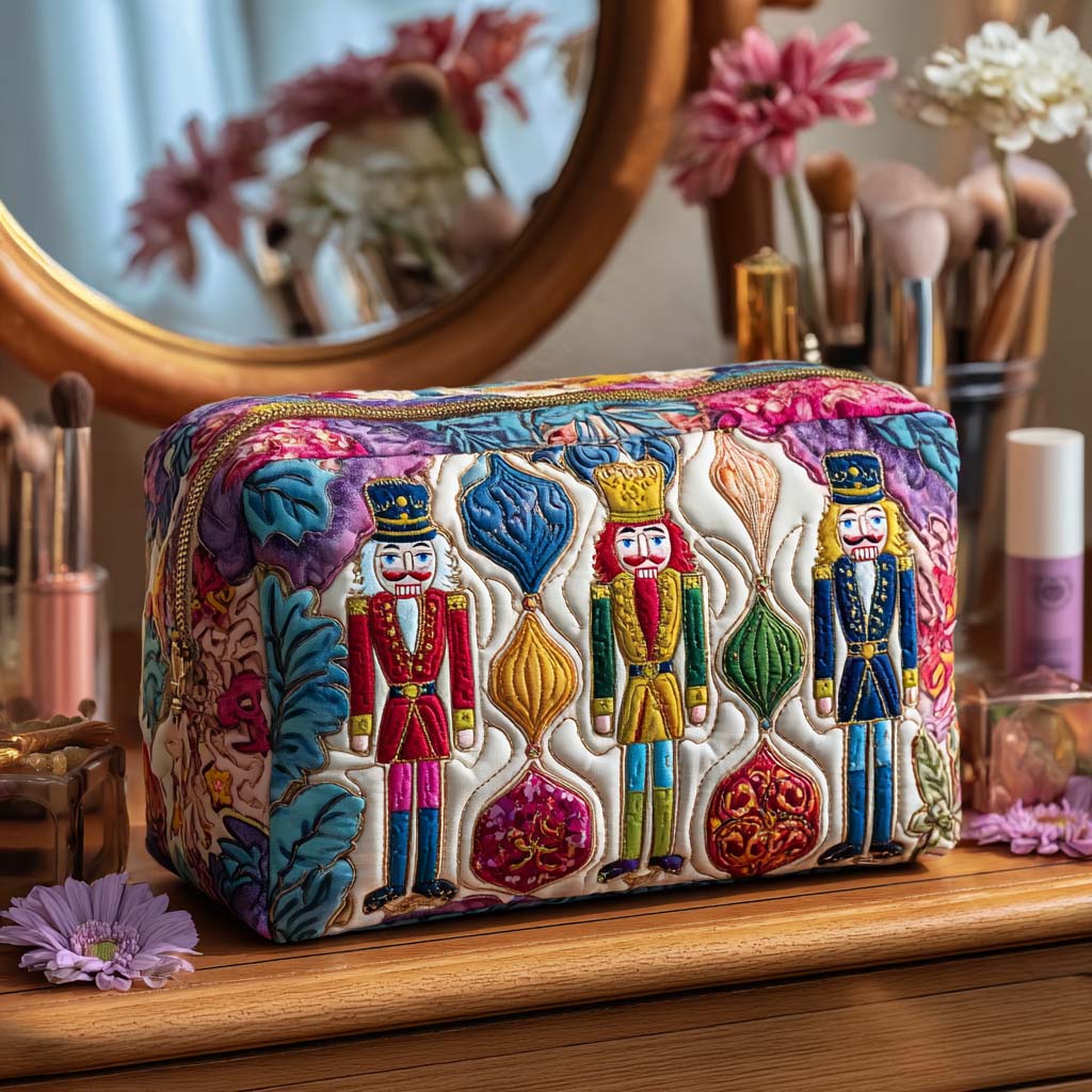 Trousse de maquillage matelassée Gardien des Fêtes