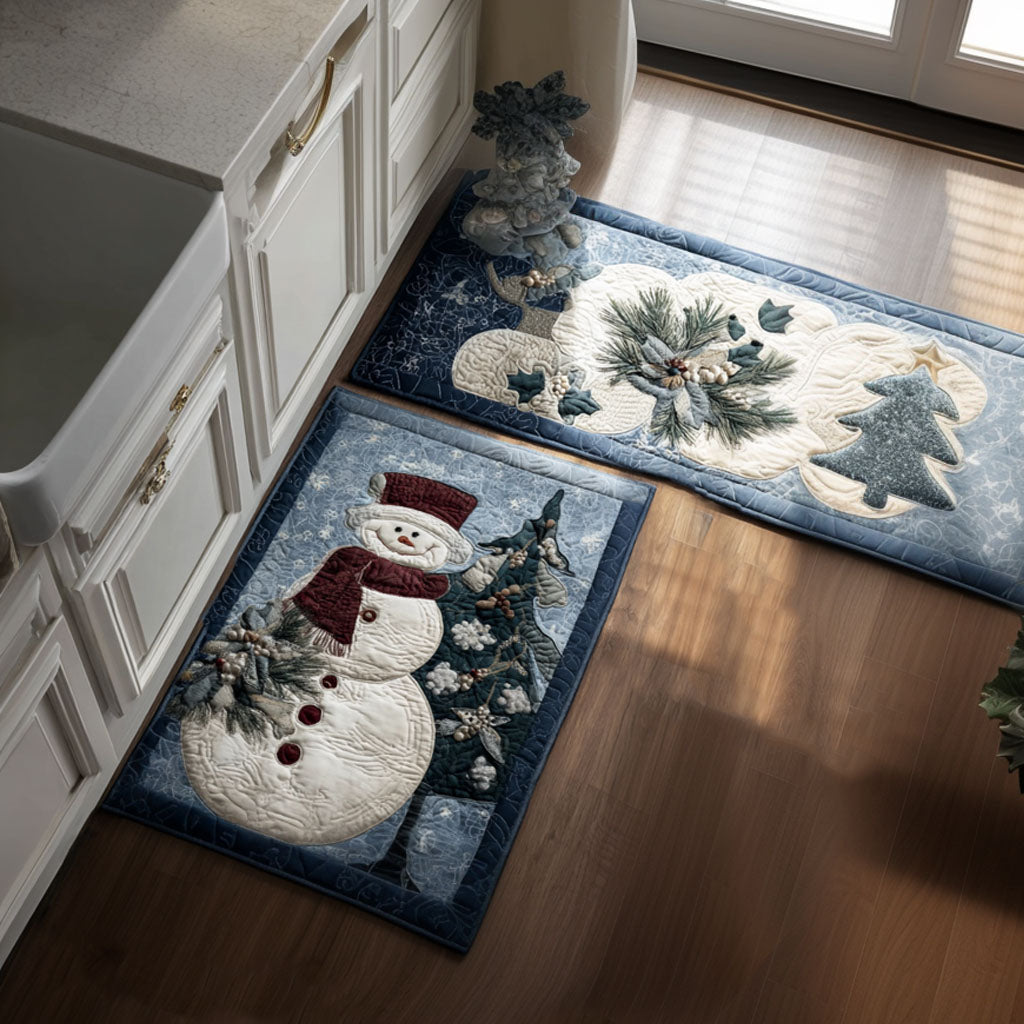 Lot de tapis de cuisine Givre Joyeux