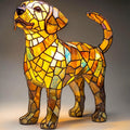 Labrador de Cristal Lampe