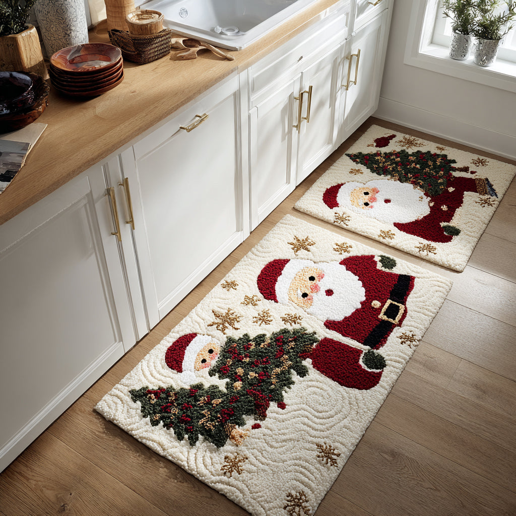 Lot de tapis de cuisine Joyeux Voyage