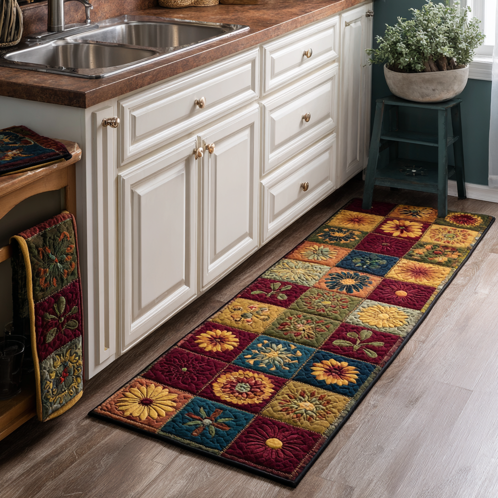 Lot de tapis de cuisine Lueur de Nature
