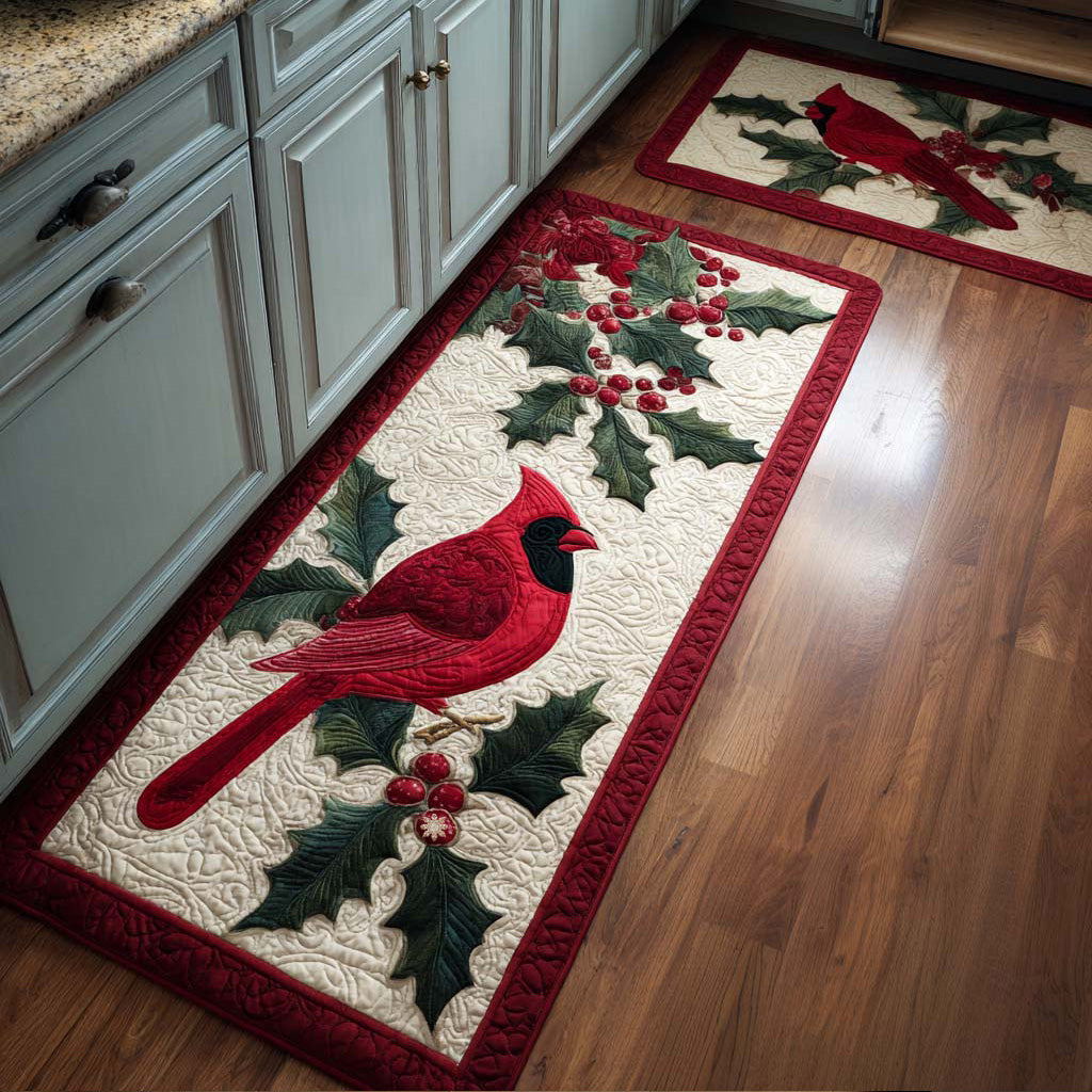 Lot de tapis de cuisine Saison de Noël
