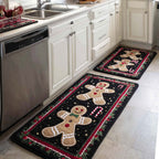 Lot de tapis de cuisine Notre Hiver