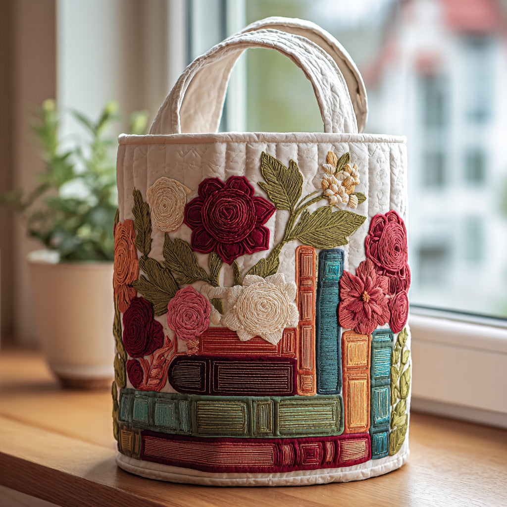 Panier à linge matelassé Contes de pétales