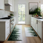 Lot de tapis de cuisine Vallée Tranquille