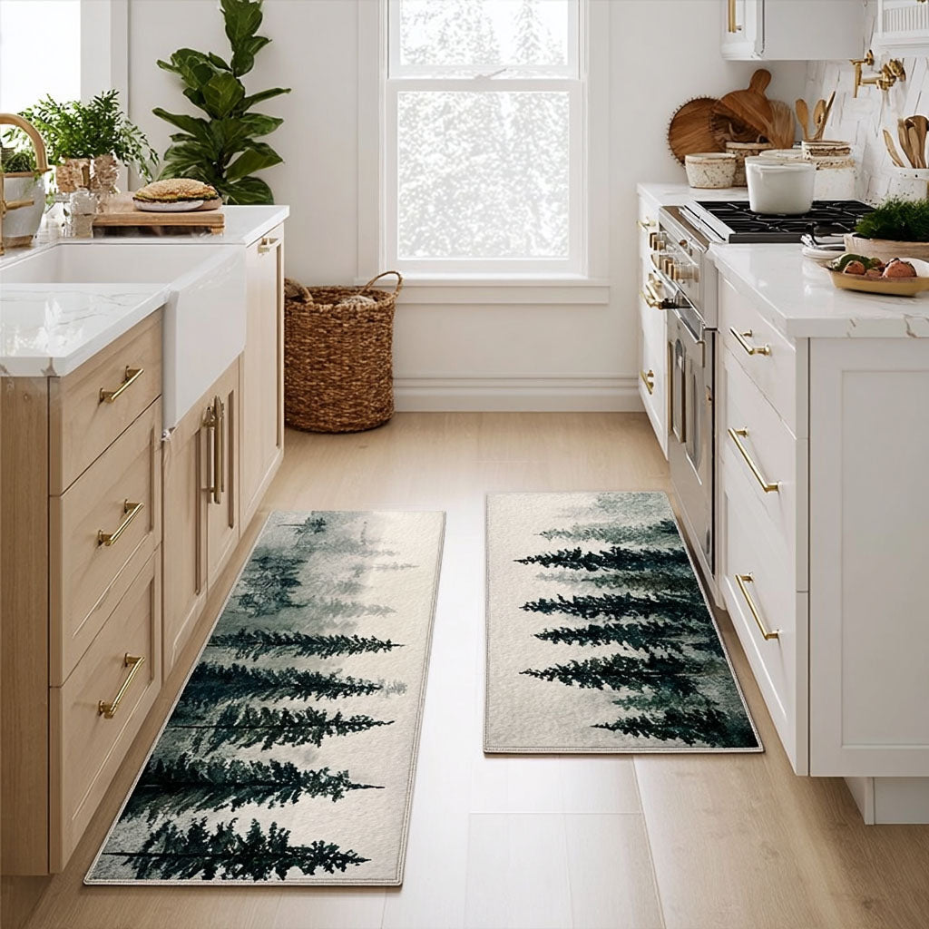 Lot de tapis de cuisine Chemin de Rivière