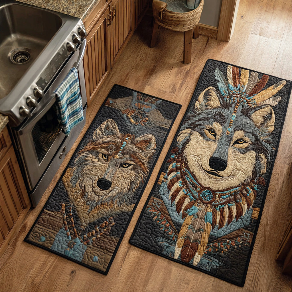 Keukenmatset Huilende Wolf