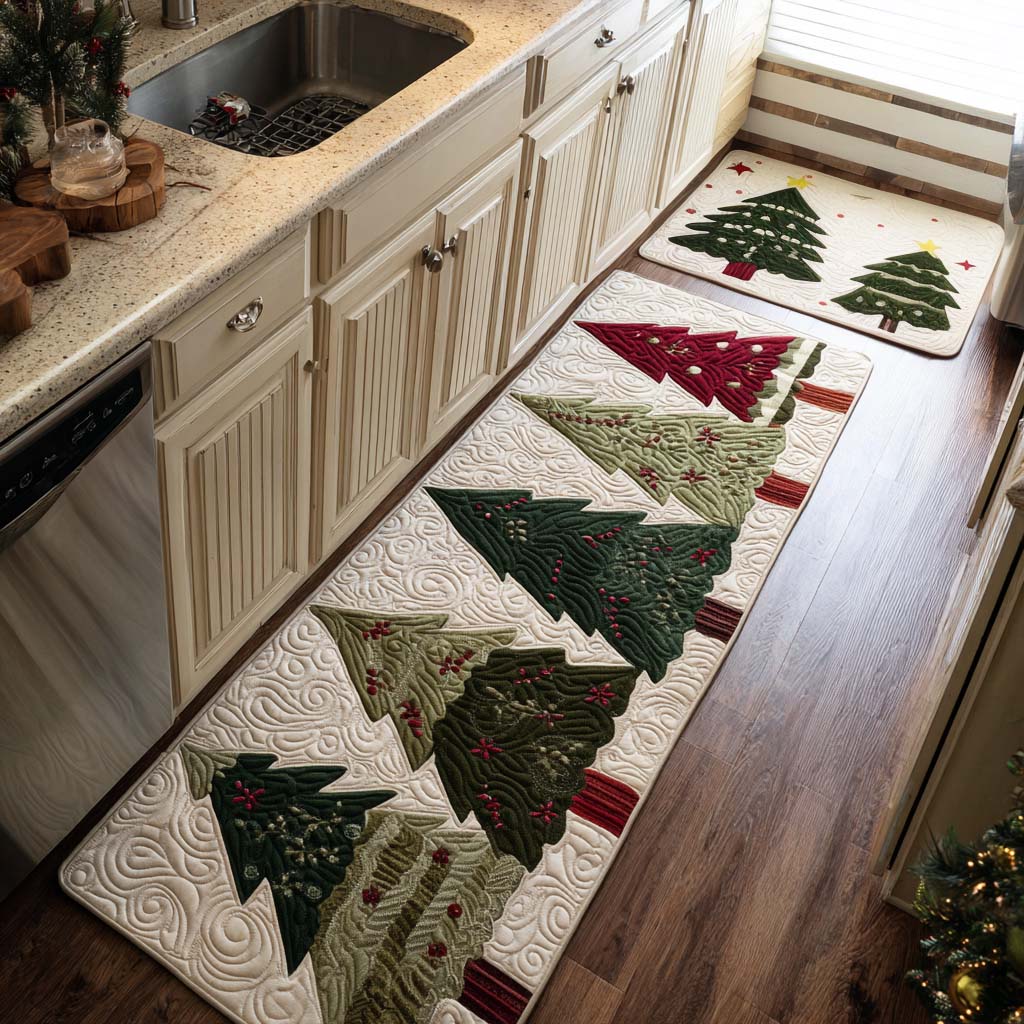 Lot de tapis de cuisine Senteur de Pin